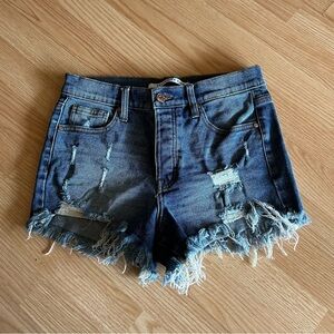 Celebrity Pink The Brat Button Fly Jean Shorts 7/28